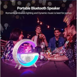5-in-1 Bluetooth Speaker, Wireless Phone Charge, FM Radio,