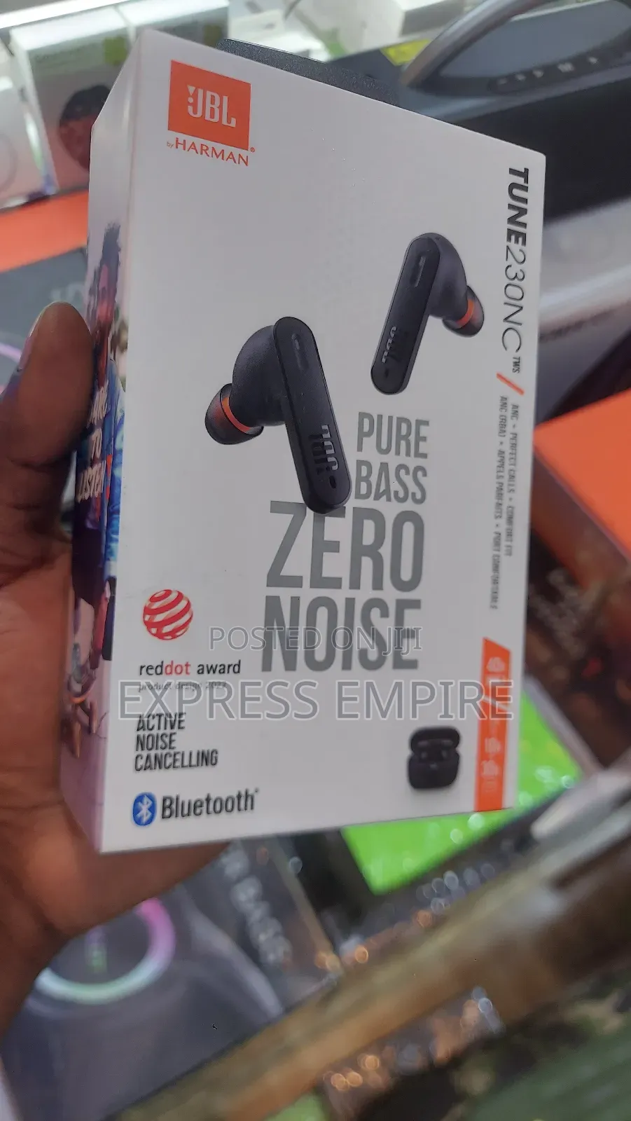JBL Tune 230 Nc Pure Bass Zero Noise Headsets