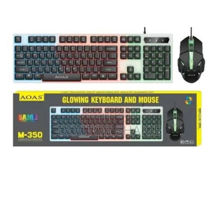New Dual Keyboard and Mouse Gaming RGB Kit