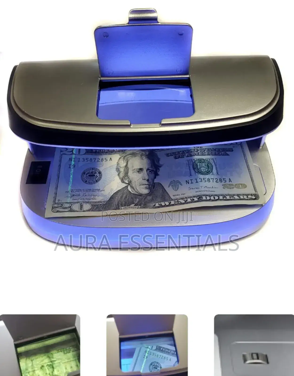 Watermark Magnifier Fake Money Detector