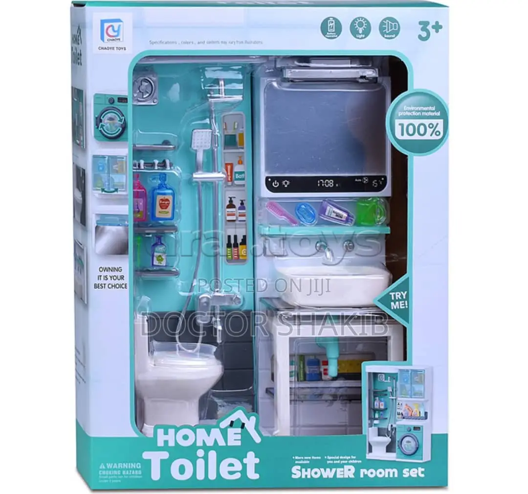New Affordable Kids' Shower Room Play Set