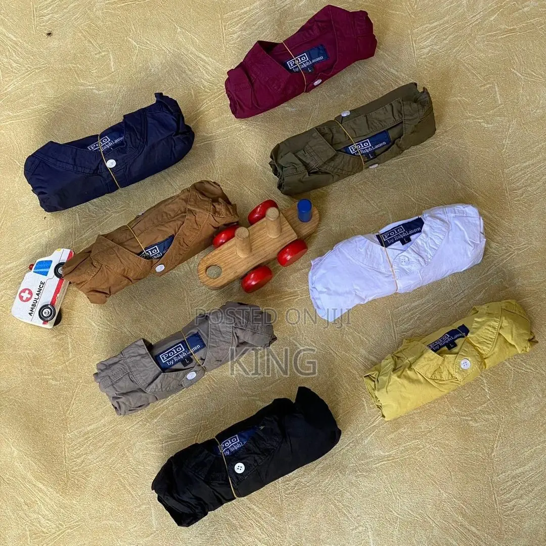 Plain Half Colar Men's Shirt