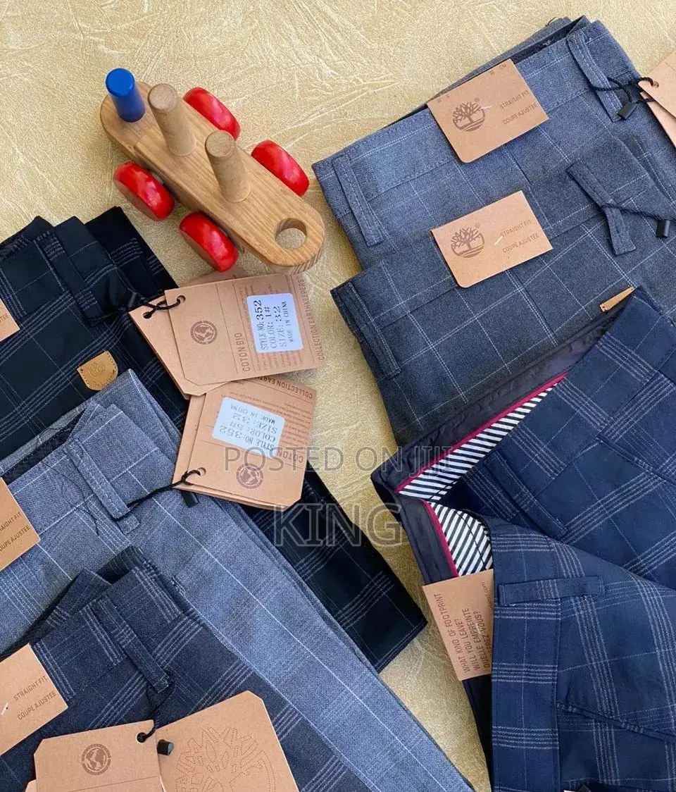 Men's Kaki Trousers.