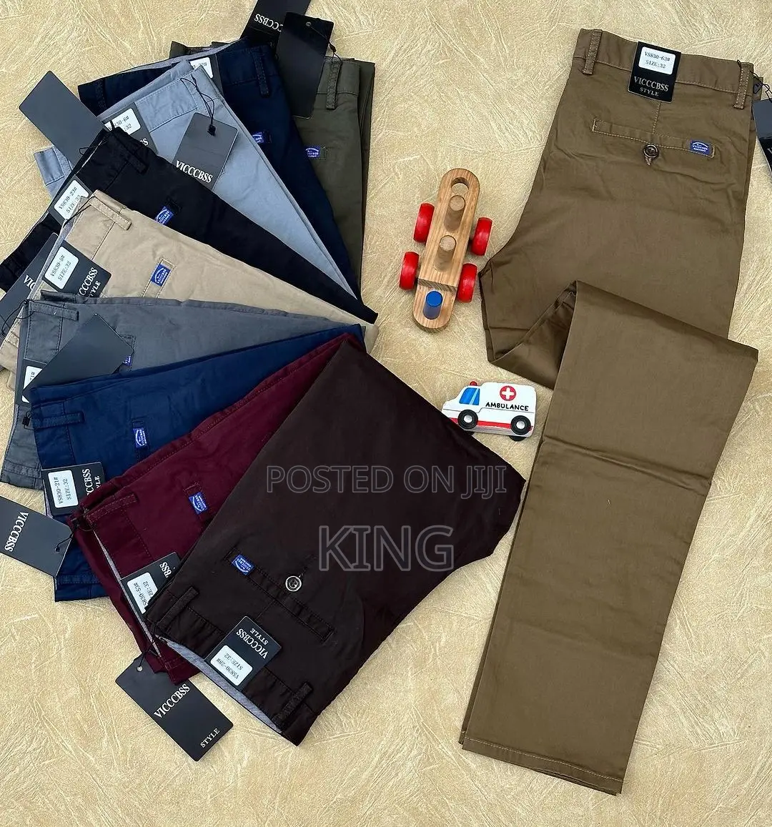 Men's Original New Fit Kaki Trouser