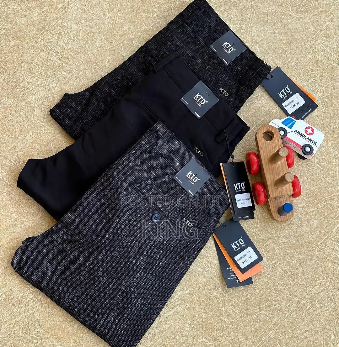 Gentleman Fit Kaki Trousers.
