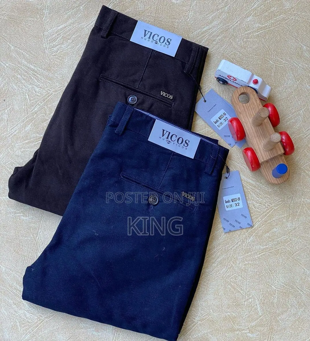 Men's New Kaki Trouser. Fit