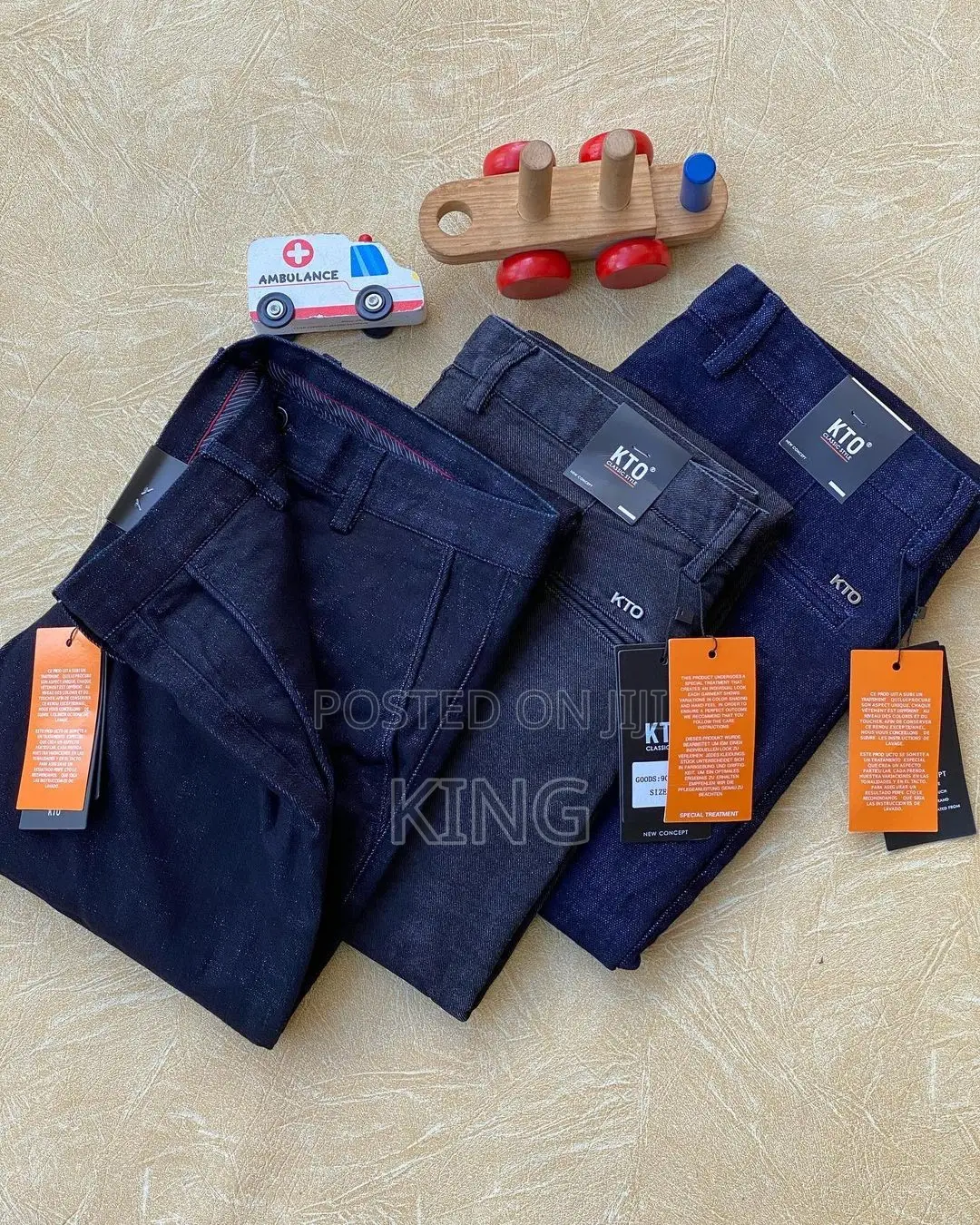 Men's New Kaki Classy Fit Trousers