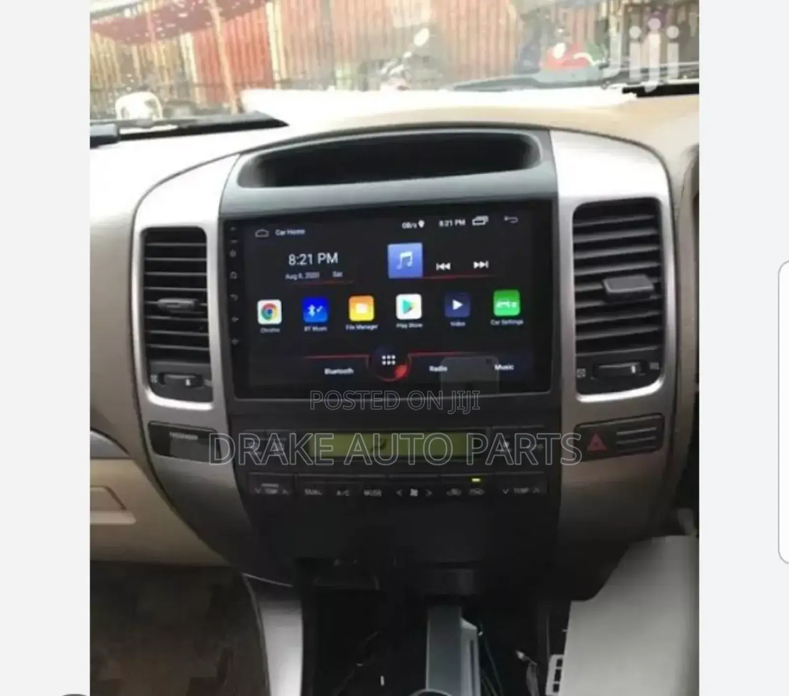 Android Radio System for Tx Prado Ronaldo