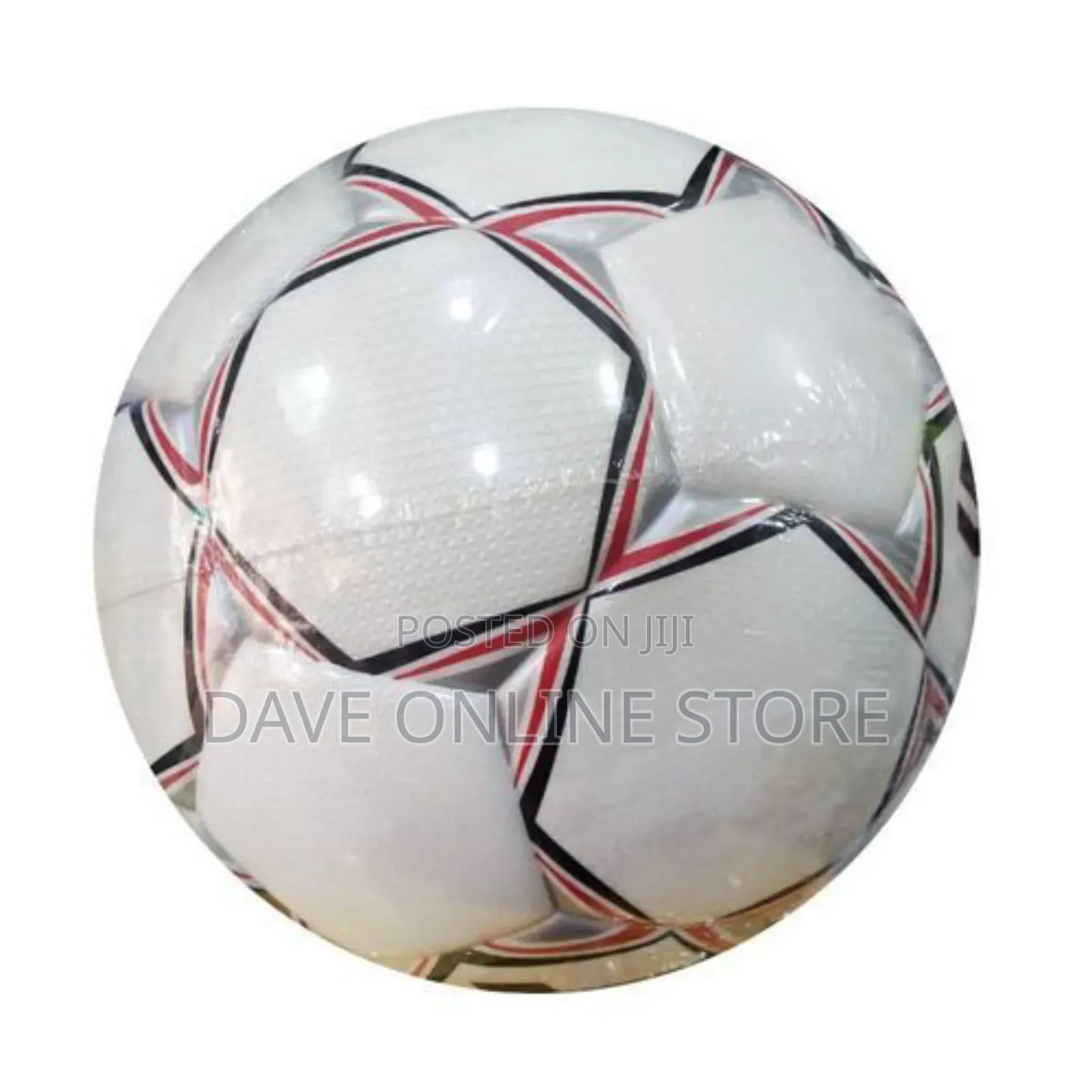 Select Brilliant Soccer Tubeless Ball -Red,White,Black