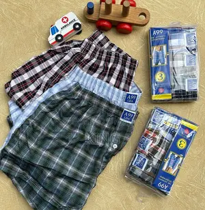 Men's Underwear Cotton 3pcs Boxers.