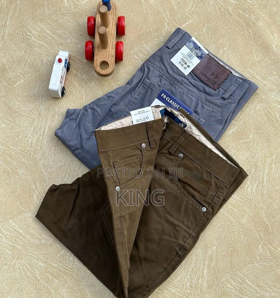 Exalted Kaki Trouser