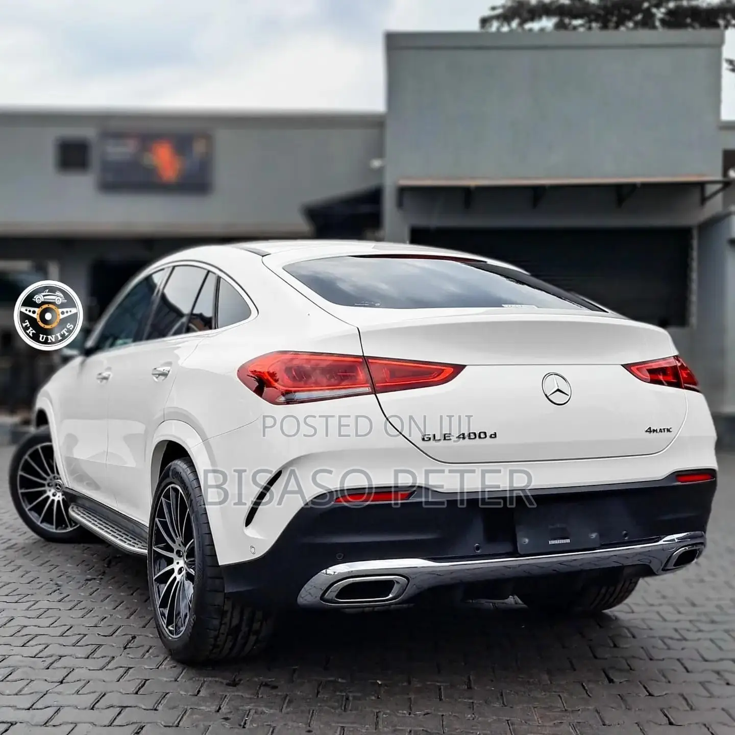 Mercedes-Benz GLE-Class GLE 400d 4MATIC 2020 White