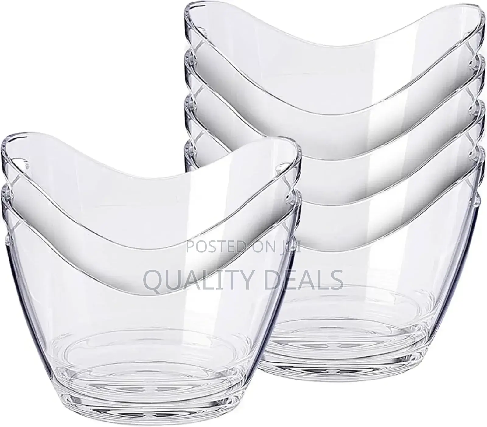 4L Clear Acrylic Large Capacity Ice Bucket