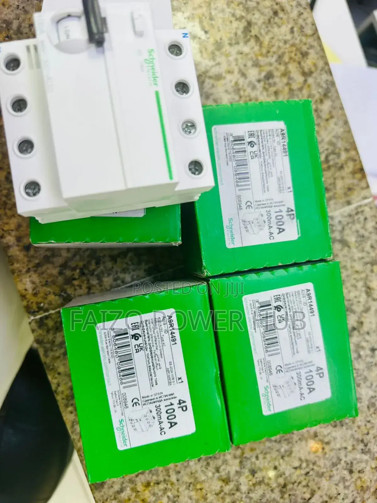 RCCB 63A 4pole 300ma Residual Current Circuit Breaker
