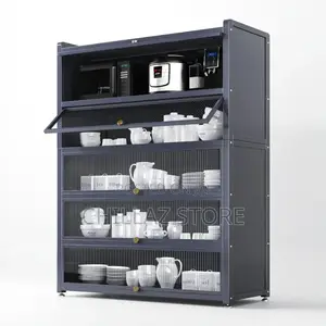 Metallic Kitchen Cabinets