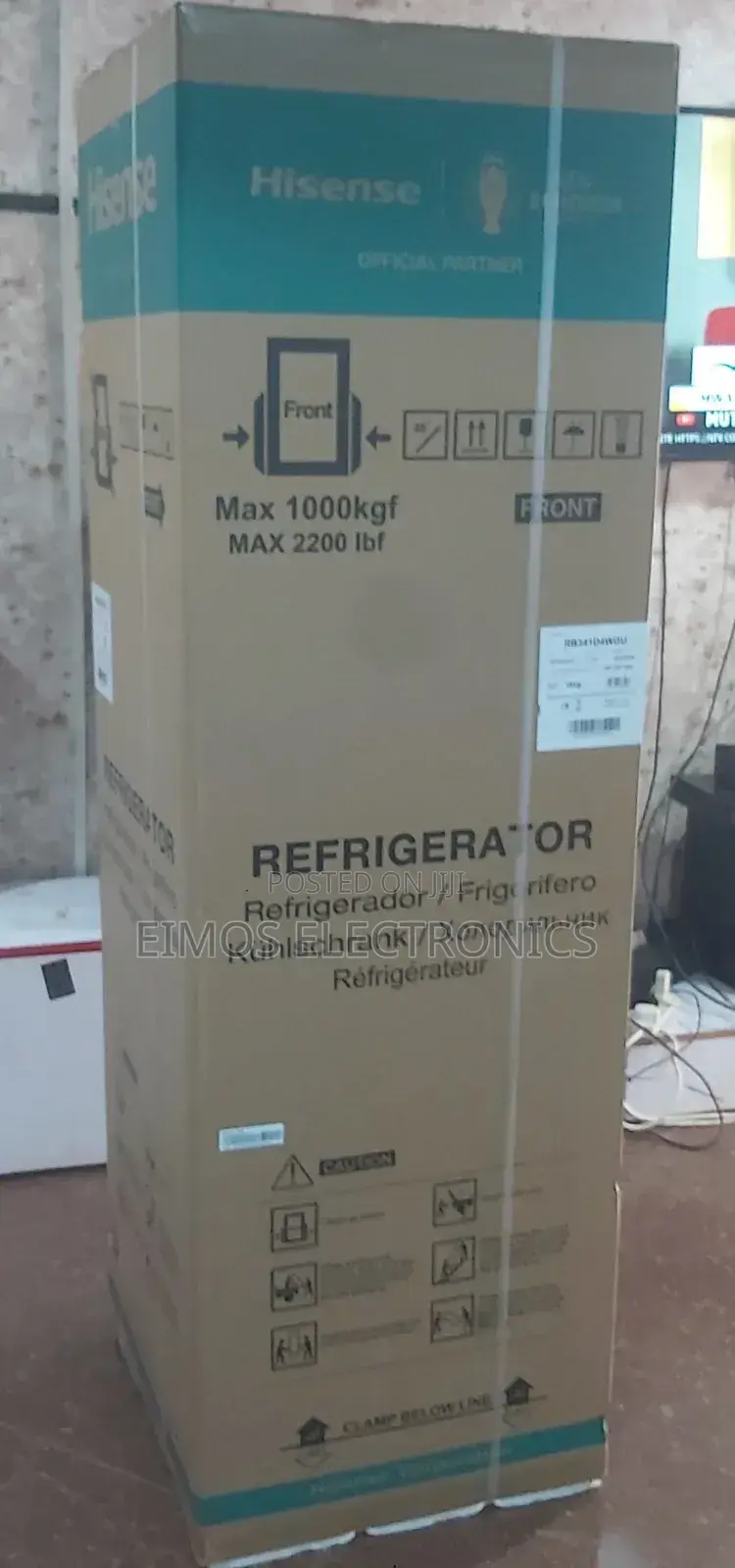341 Litres Hisense Fridge Double Door With Despenser