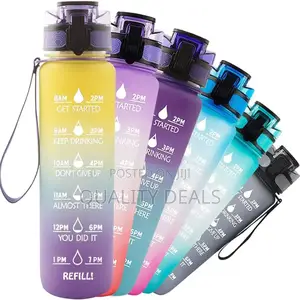 1L Plastic Ergonomic Water Bottle