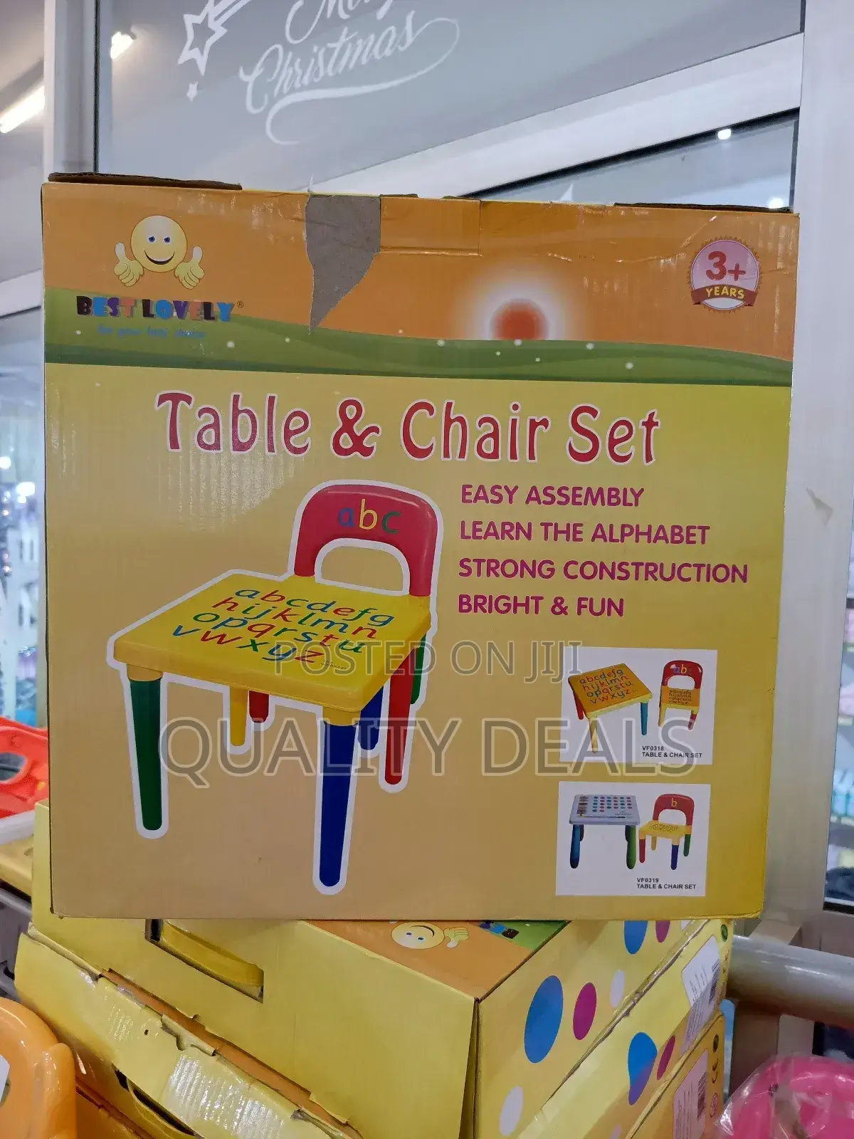 Kids Plastic Table and Chair Set