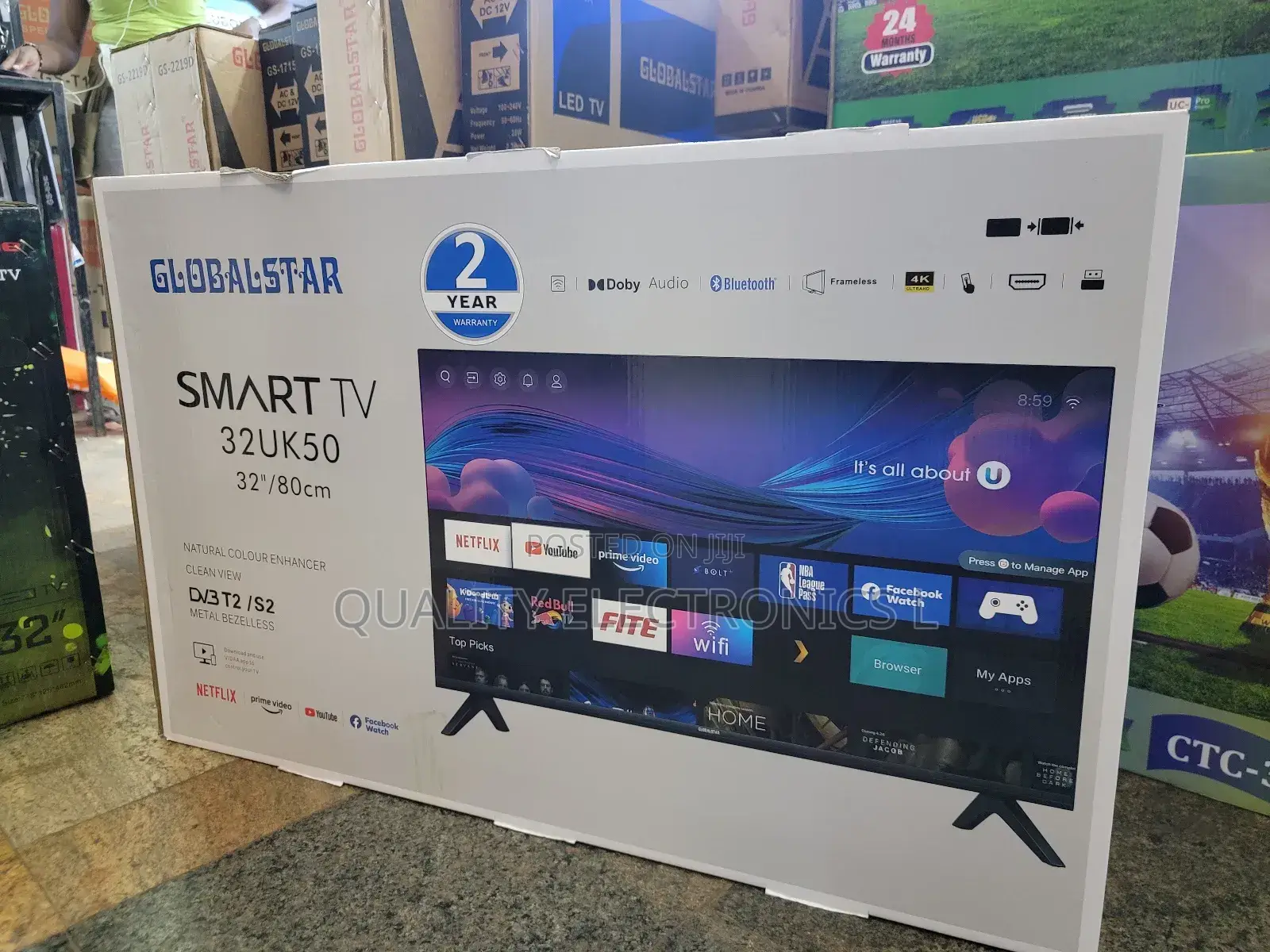 Globalstar 32 Inches Smart Tv