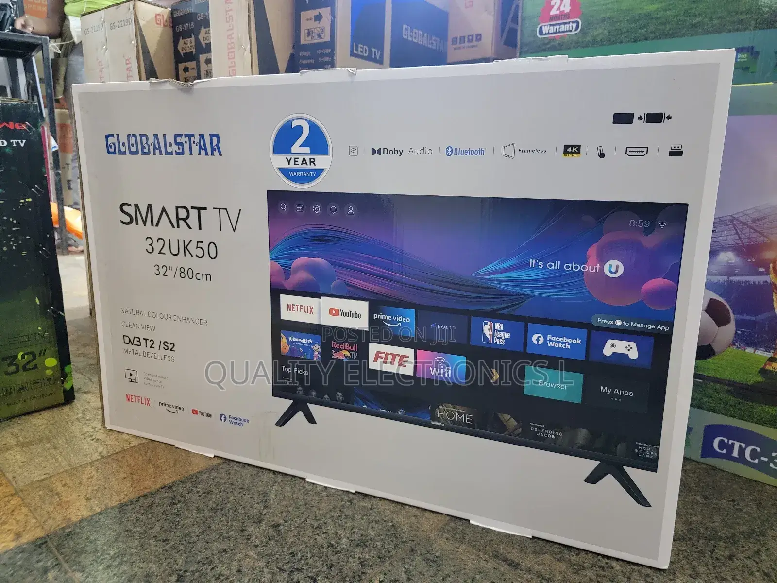 Globalstar 32 Inches Smart Tv