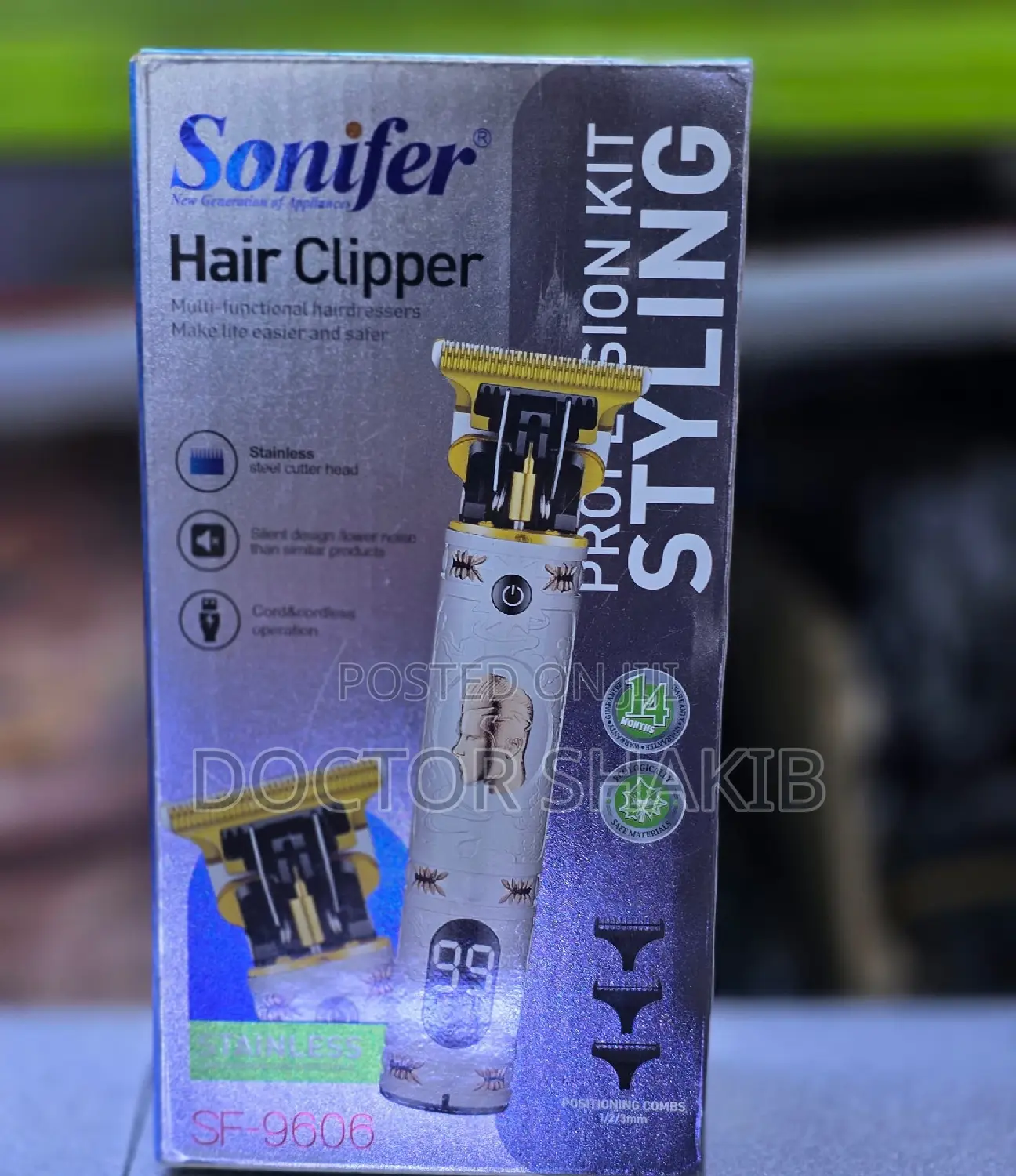 Affordable SF-9606 Hair Clippers (Sonifer)