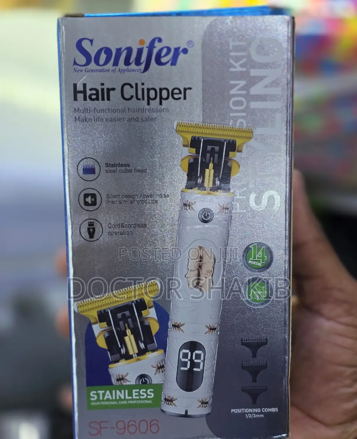 Affordable SF-9606 Hair Clippers (Sonifer)