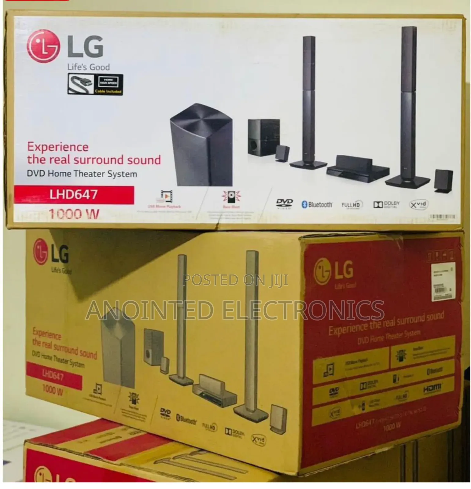 Super Lg Home Theater 5.1 With DVD