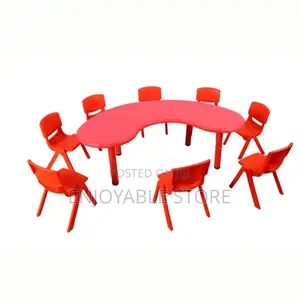 Plastic Kids Table and Chairs Set