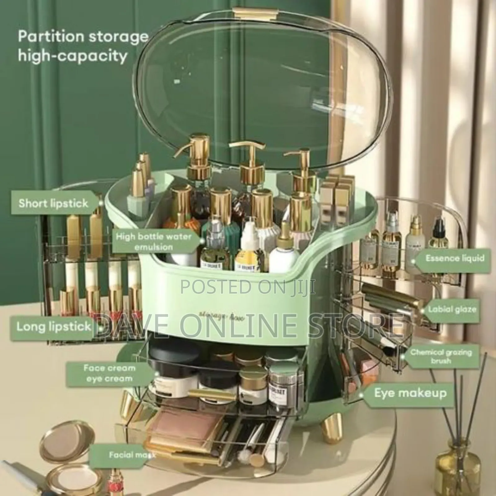 Desktop New Cosmetic Set Ladies Jewelry Storage Box