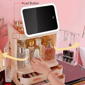 Dust-Proof Drawer Makeup Skincare Organizer