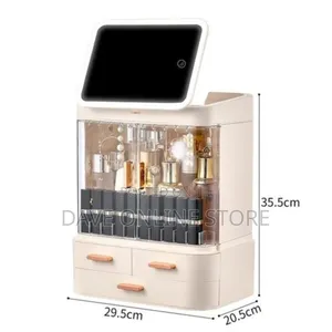 Dust-Proof Drawer Makeup Skincare Organizer