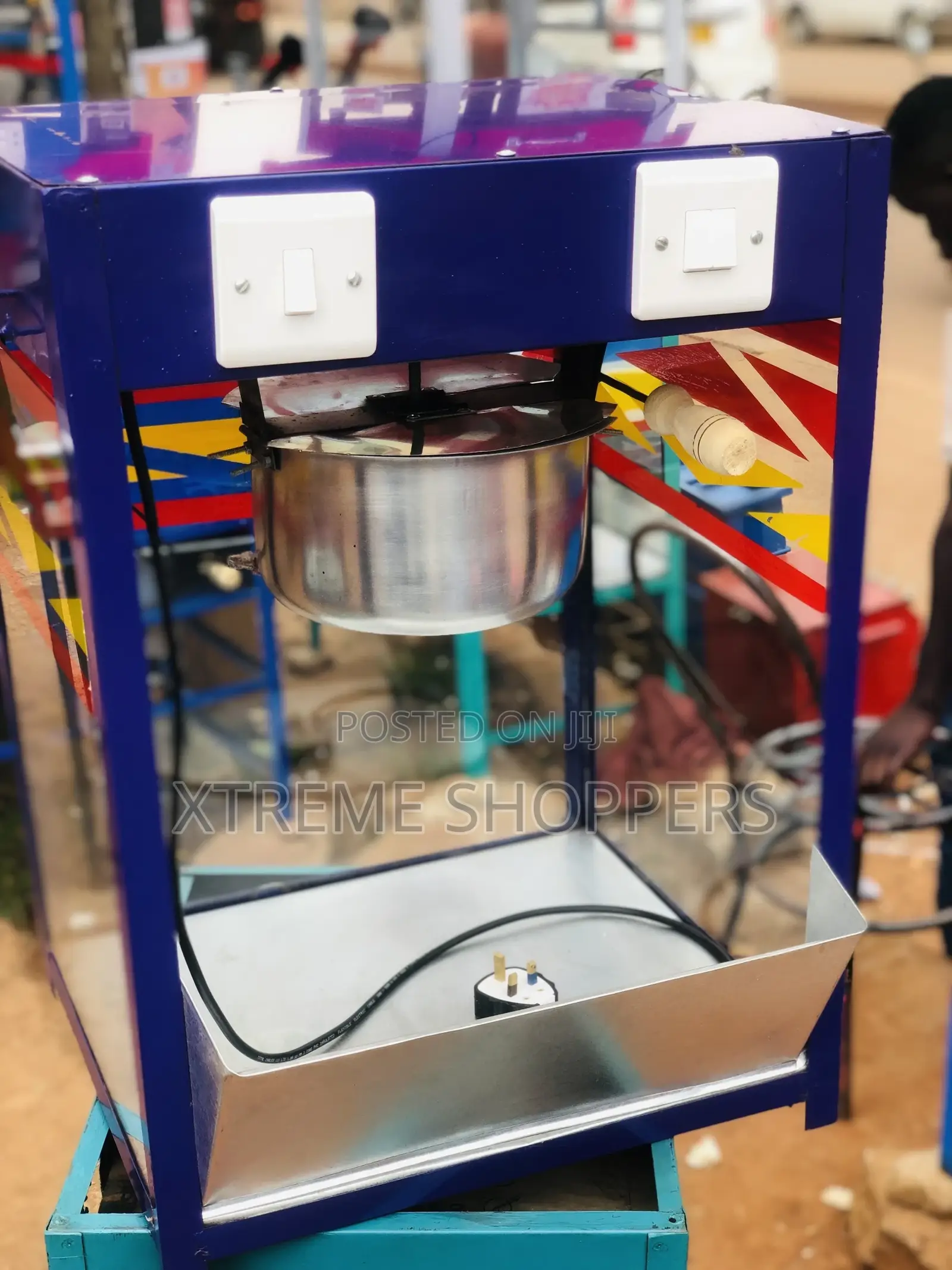 Locally Made Popcorn Machine(Tapping) 02