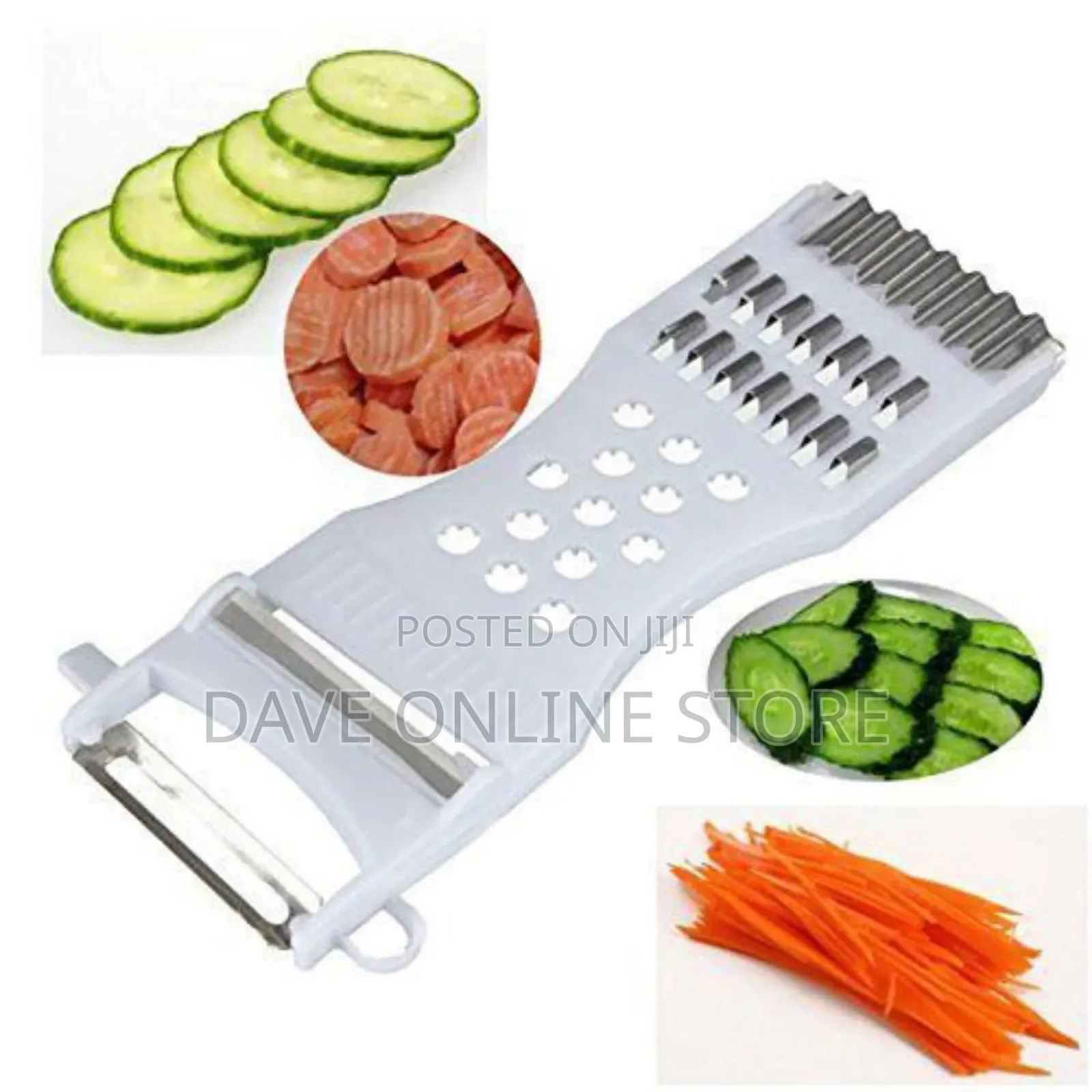 5 in 1 Vegetable Slicer Stainless