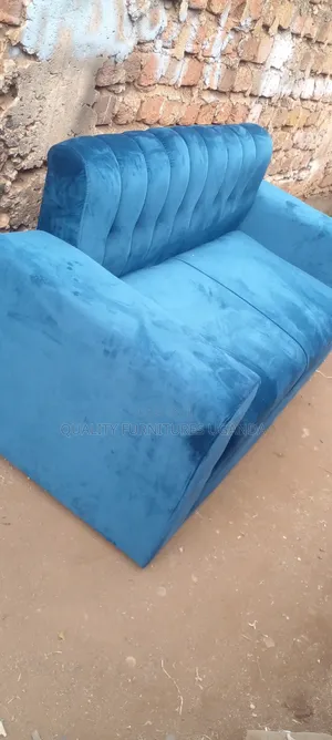 Photo - 2 Sitter Sofa Seat in Blue Colour Available