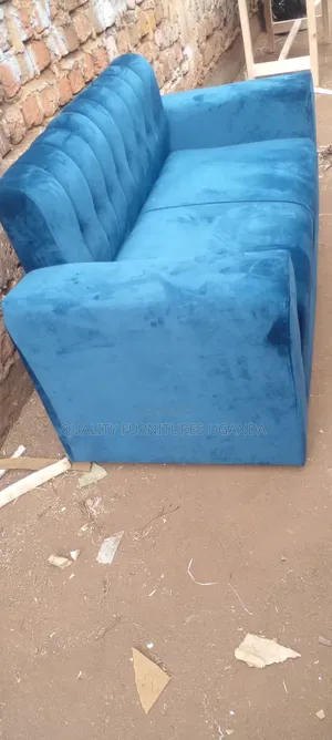 2 Seater Sofa Seat in Blue Colour Available