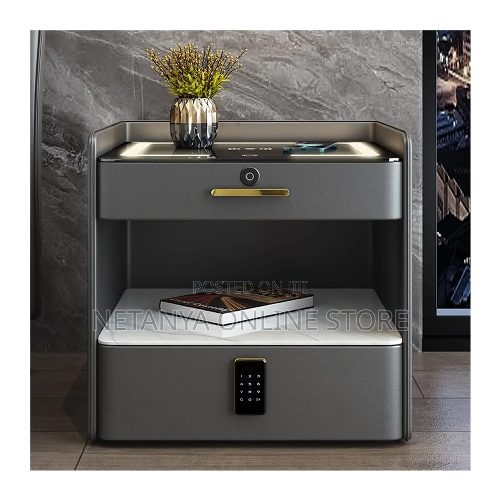 Modern Smart Bedside Multifunctional Table