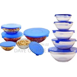 Yiwu Set of 5pc Bowls - Colour May Vary