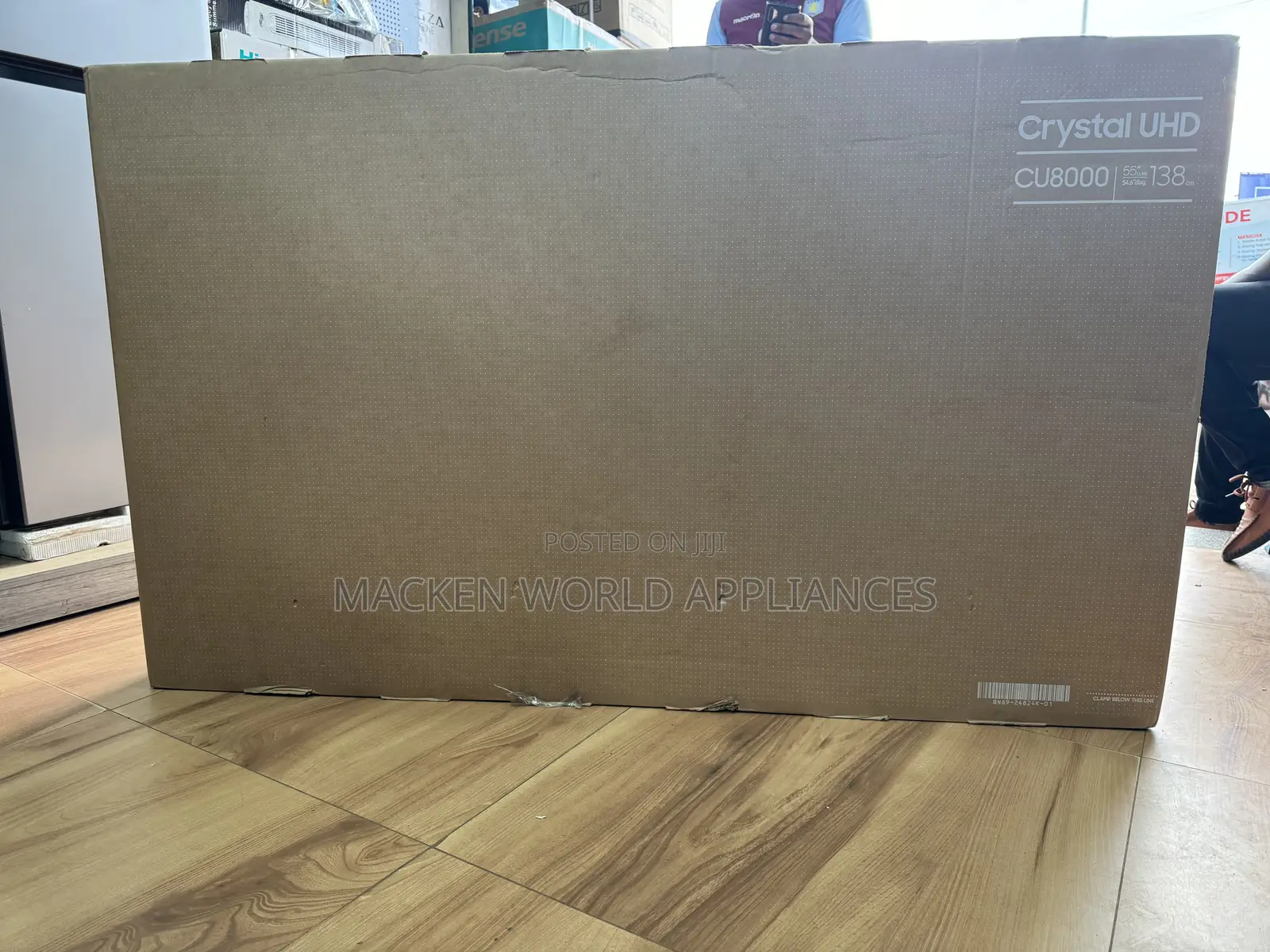 55inches Samsung Smart Crystal UHD TV