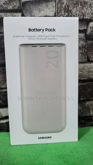 Samsung 20,000mah 45W Superfast Charging Powerbank