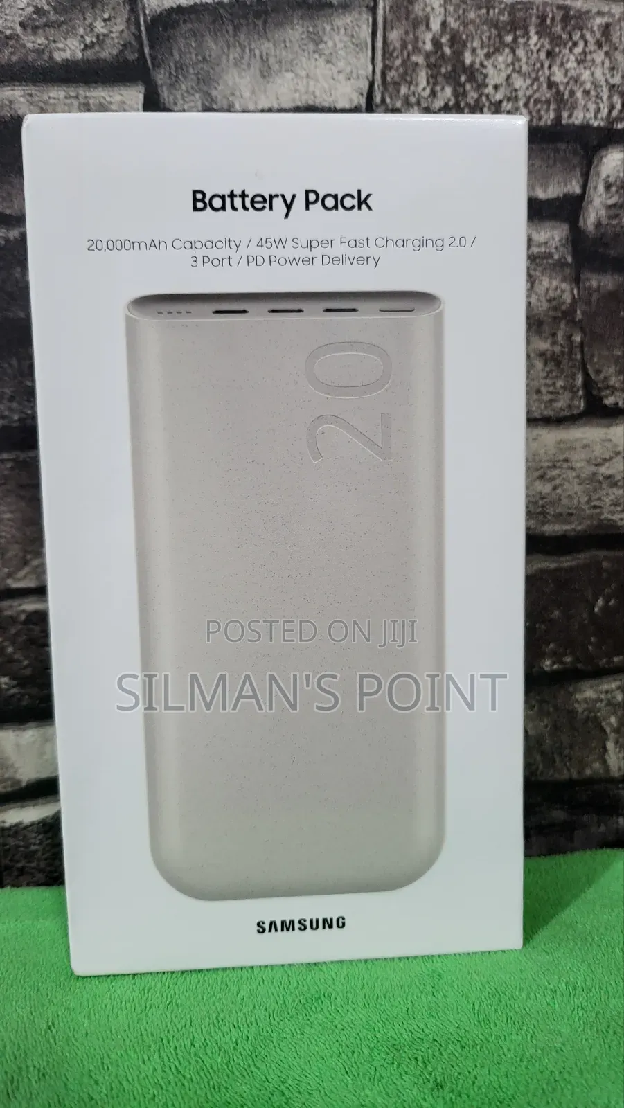 Samsung 20,000mah 45W Superfast Charging Powerbank