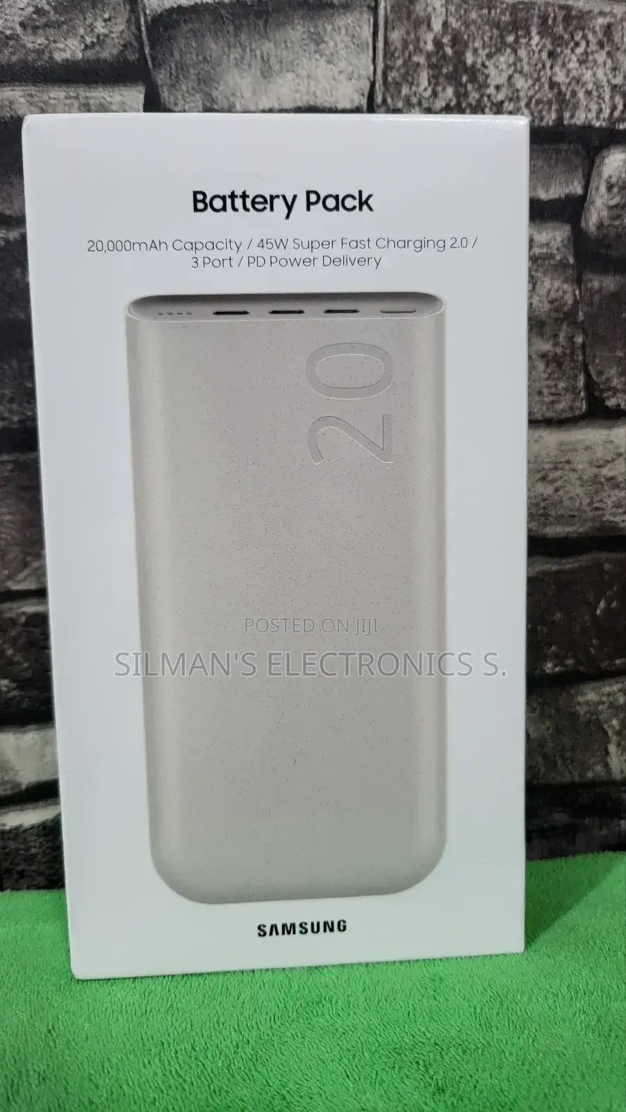 Samsung 20,000mah 45W Superfast Charging Powerbank