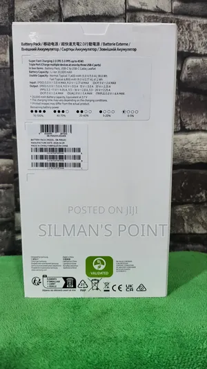 Samsung 20,000mah 45W Superfast Charging Powerbank