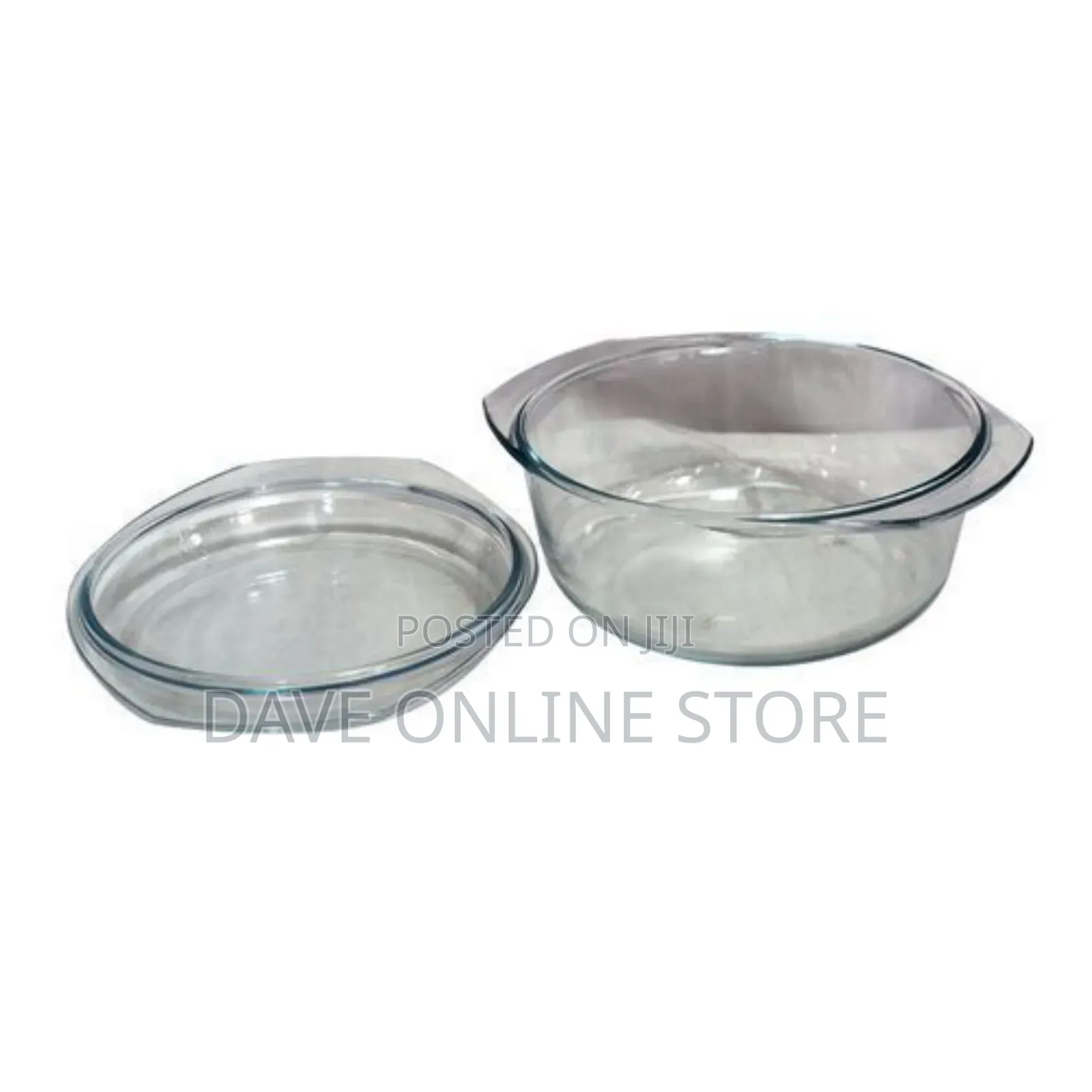 Glass 6 PCS Round Glass Casserole Set/Serving Dishes