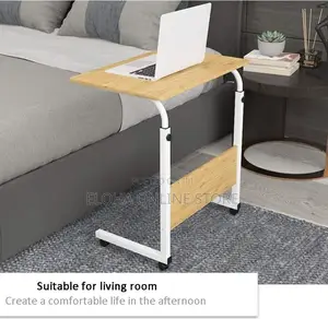 Adjustable Computer Desk With Wheels