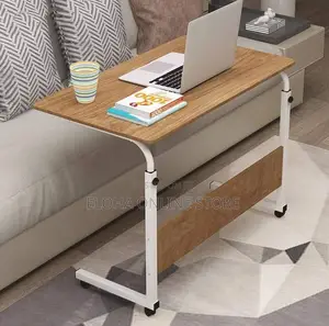 Adjustable Computer Desk With Wheels
