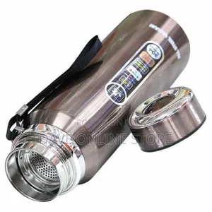 JK 1100ml All Steel Vacuum Bottle Flask - Silver