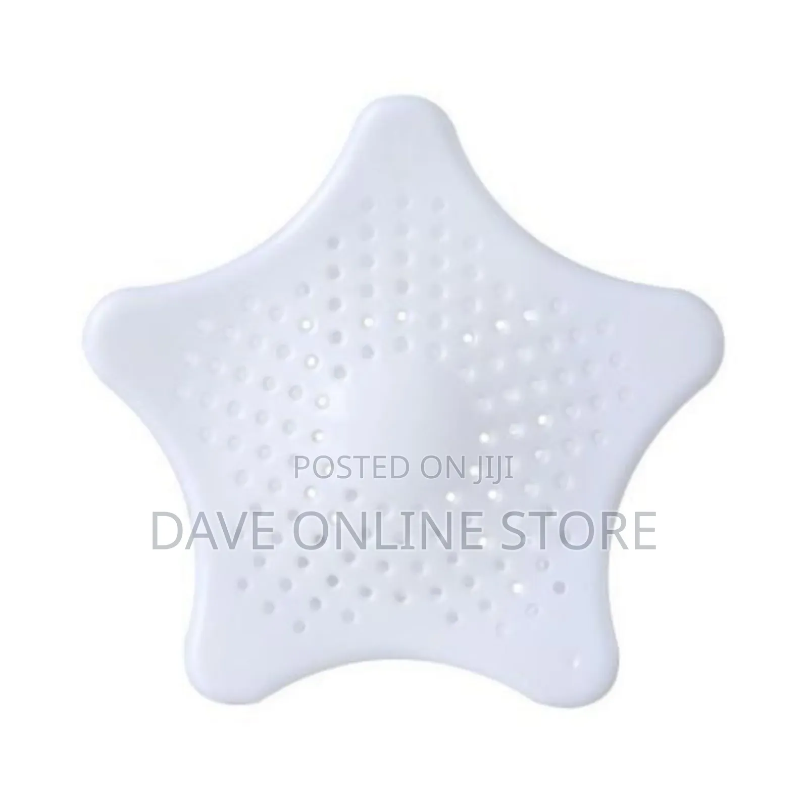 Silicone Drainer Basin Filter Mesh Sink Hole Cover- White