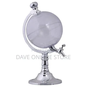 Globe Wine Whisky Juice Dispenser Decanter 3.5L -Transparent