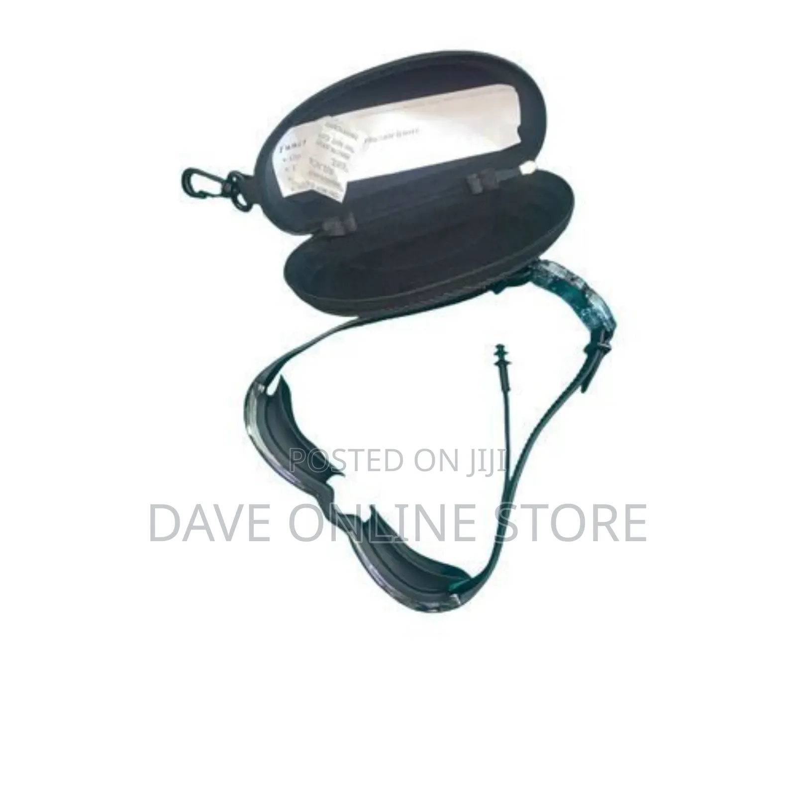 Professional Swimming Goggle Glasses- Black