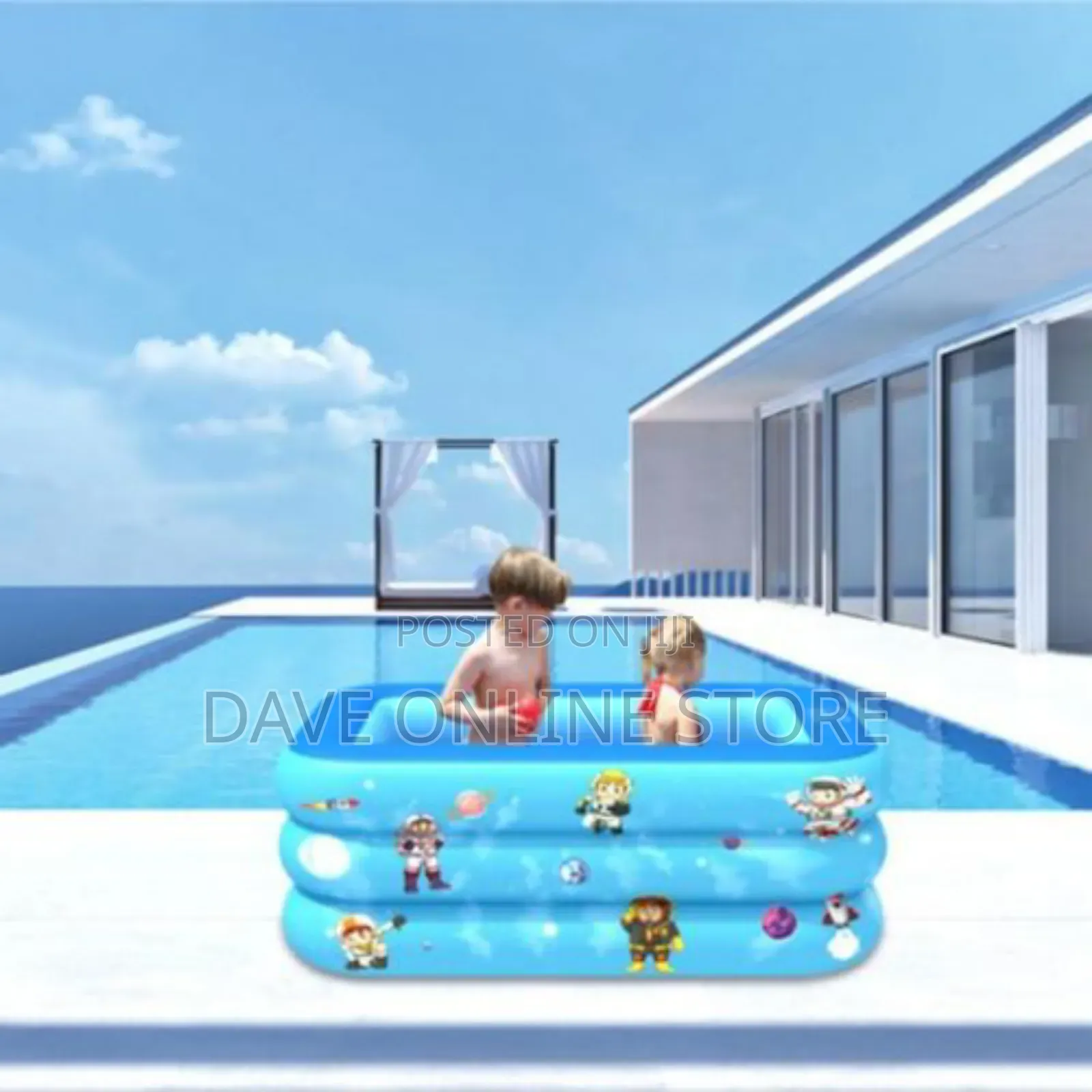 150 X 105 X 55cm Children Inflatable Swimming Pool